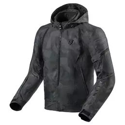 REVIT Flare 2 Kapuzenjacke Camo Black Grey