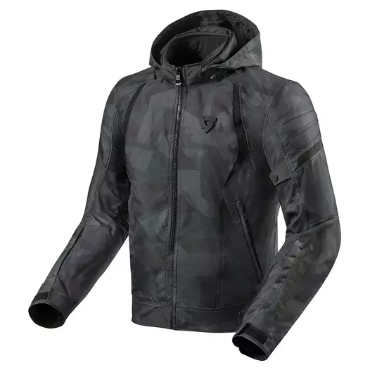 REVIT Flare 2 Kapuzenjacke Camo Black Grey (размер: 34)