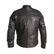 Helstons Jersey Leather мотокуртка Black Grey Черный