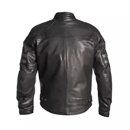 Helstons Jersey Leather мотокуртка Black Grey Черный