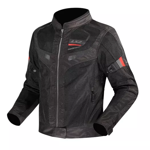 Ls2 Garda Air Lady мотокуртка Black Red Красный (размер: xs)