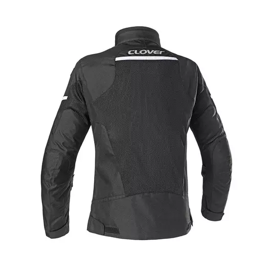 Clover Airjet 5 мотокуртка Black White Черный
