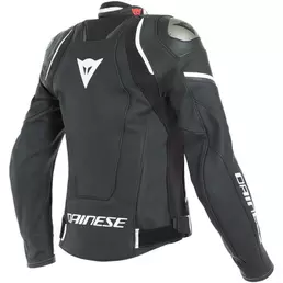 Dainese Racing 3 D-air® Lady Leather мотокуртка White Белый