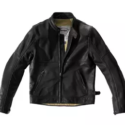Spidi Rock Leather мотокуртка Black Черный