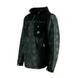 Helstons Wood Air Canvas мотокуртка Black Green Зеленый