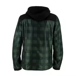 Helstons Wood Air Canvas мотокуртка Black Green Зеленый
