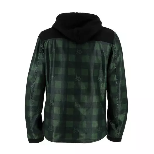Helstons Wood Air Canvas мотокуртка Black Green Зеленый