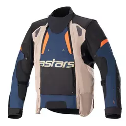 Alpinestars Halo Drystar мотокуртка Blue Khaki Orange Синий (размер: s)