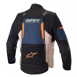 Alpinestars Halo Drystar мотокуртка Blue Khaki Orange Синий