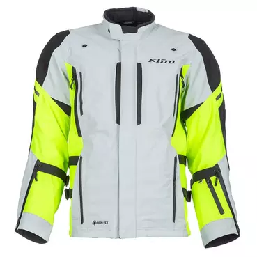 Klim Latitude 26 мотокуртка Grey Yellow Серый