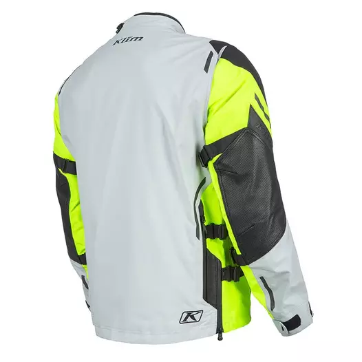 Klim Latitude 26 мотокуртка Grey Yellow Серый