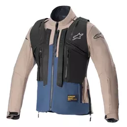 Alpinestars Techdura мотокуртка Falcon Brown Navy Синий (размер: s)