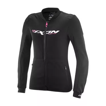 Ixon Arma Lady мотокуртка Black White Pink Розовый