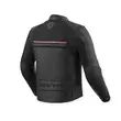 Rev'it Mile 2 Leather мотокуртка Black Red Красный