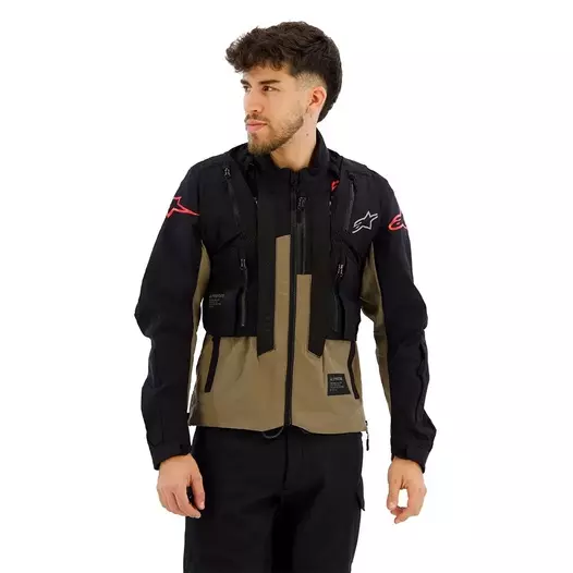 ALPINESTARS Techdura jacke Black / Falcon Brown