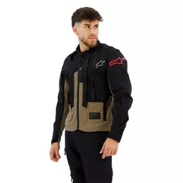 ALPINESTARS Techdura jacke Black / Falcon Brown