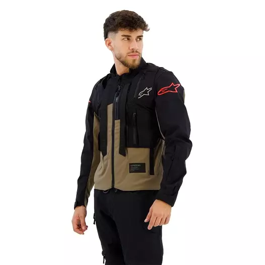 ALPINESTARS Techdura jacke Black / Falcon Brown
