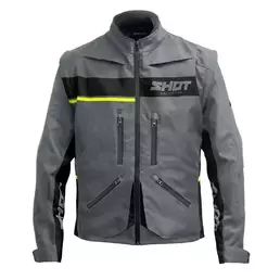 SHOT Assault 2.0 jacke Grey / Fluo Yellow