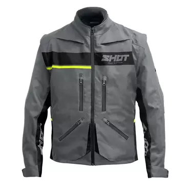 SHOT Assault 2.0 jacke Grey / Fluo Yellow