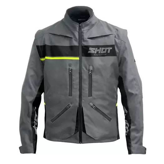 SHOT Assault 2.0 jacke Grey / Fluo Yellow (размер: s)