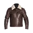 Helstons Tribe Leather мотокуртка Black Коричневый (размер: l)