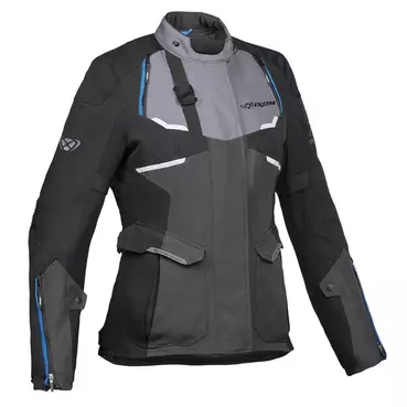 Ixon Eddas Lady мотокуртка Grey Black Blue Синий
