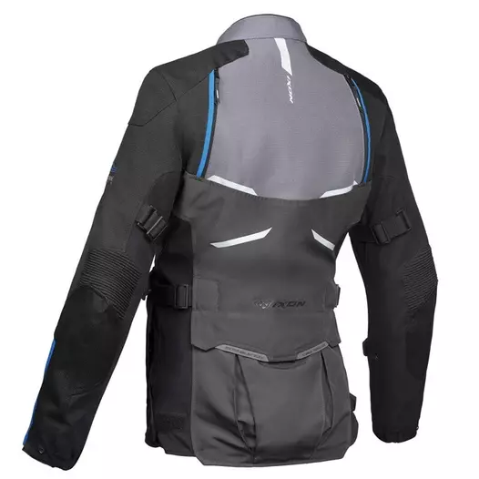 Ixon Eddas Lady мотокуртка Grey Black Blue Синий