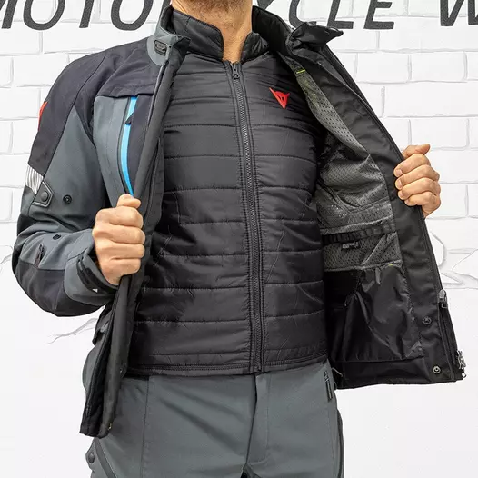 Dainese Mangen Absoluteshell Pro мотокуртка Ebony Синий