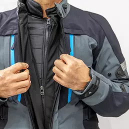 Dainese Mangen Absoluteshell Pro мотокуртка Ebony Синий