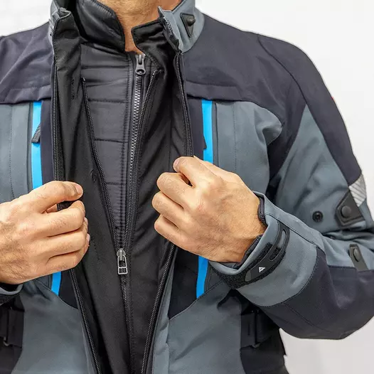 Dainese Mangen Absoluteshell Pro мотокуртка Ebony Синий