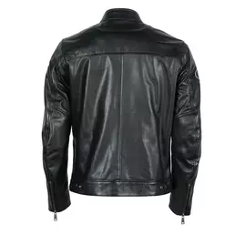 Helstons Race Rag Leather мотокуртка Black Черный