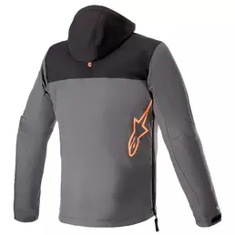 Alpinestars Sherpa худи Grey Red Fluo Красный