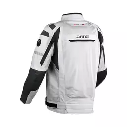 Dane Solskin мотокуртка Light Grey Black Серый