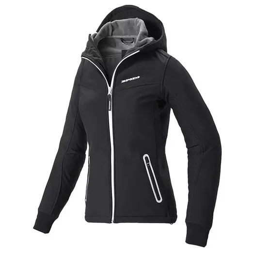 Spidi худи Armor Lady мотокуртка White Black Черный (размер: xs)