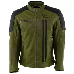 RUSTY STITCHES Cooper jacke Черно-зеленый