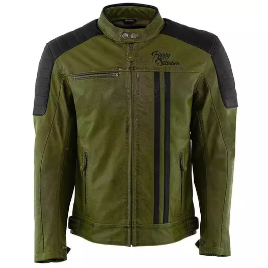 RUSTY STITCHES Cooper jacke Черно-зеленый