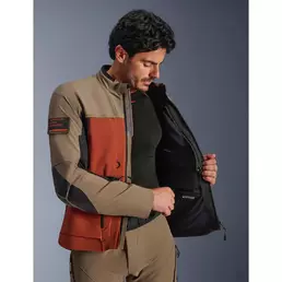 Alpinestars Amt-8 Stretch Drystar Xf мотокуртка Walnut Красный