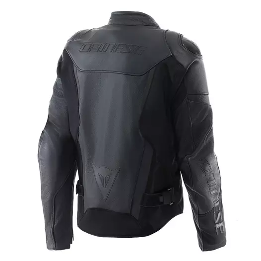 Dainese Iperattiva Leather мотокуртка Black Черный