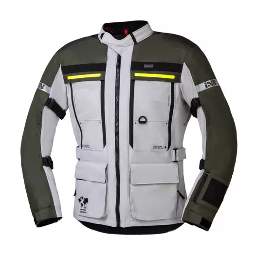Ixs Montevideo-air 3.0 мотокуртка Light Grey Olive Серый