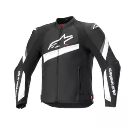 Alpinestars T-gp Plus R V4 мотокуртка Black White Белый