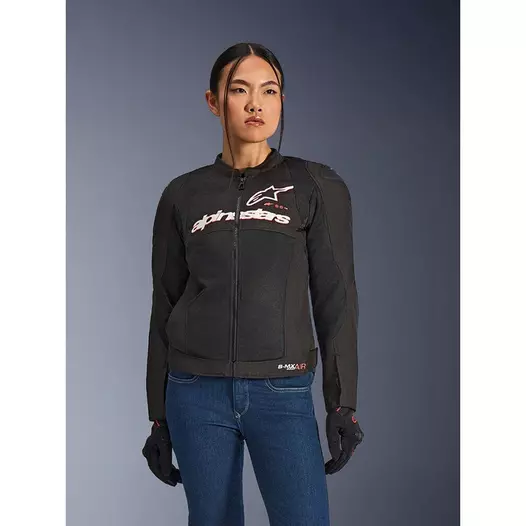 Alpinestars Stella Smx Air мотокуртка Black White Red Черный