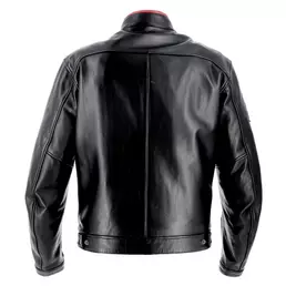 Helstons Jay Leather мотокуртка Black Черный