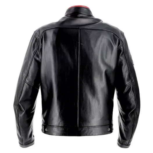 Helstons Jay Leather мотокуртка Black Черный