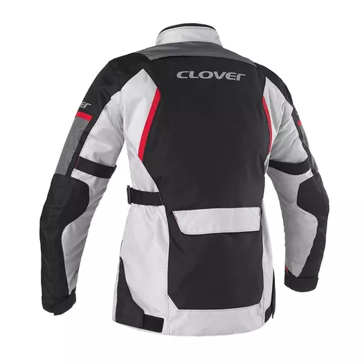 Clover Scout 4 Wp мотокуртка Black Grey Серый
