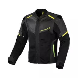 Macna Orcano 2.0 Night Eye мотокуртка Black Yellow Черный