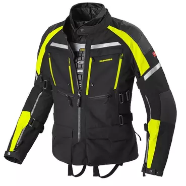 Spidi Armakore H2out мотокуртка Black Fluo Yellow Желтый