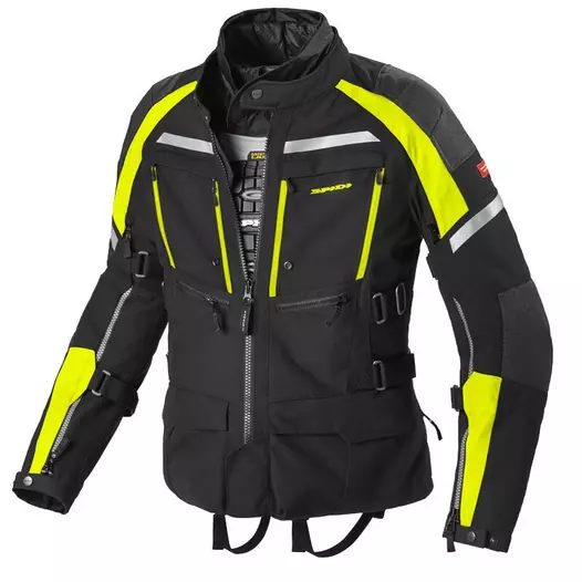 Spidi Armakore H2out мотокуртка Black Fluo Yellow Желтый (размер: s)