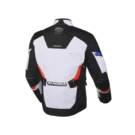 Macna Zastro мотокуртка Grey Red Blue Серый