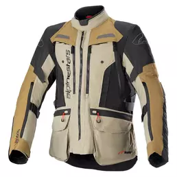 Alpinestars Bogota Pro Drystar мотокуртка Green Yellow Коричневый (размер: s)