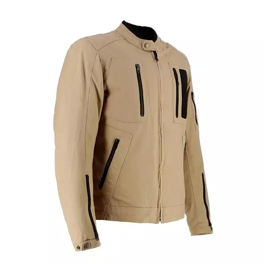 Helstons Puma Toile Canvas мотокуртка Beige Бежевый
